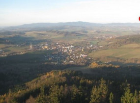 Obraz podglądu z kamery internetowej Kdyně - lookout tower Korab